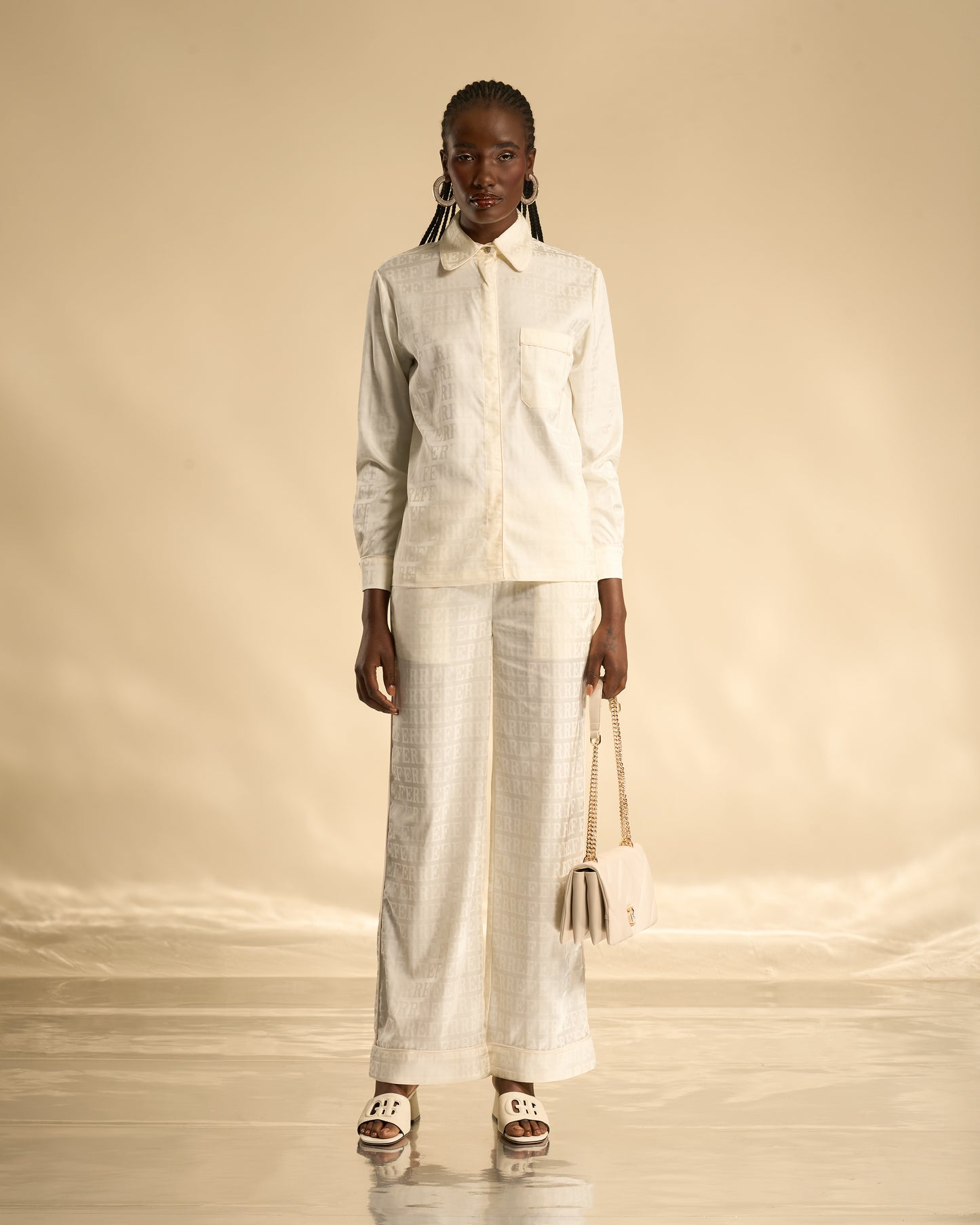 Jacquard Monogram Shirt