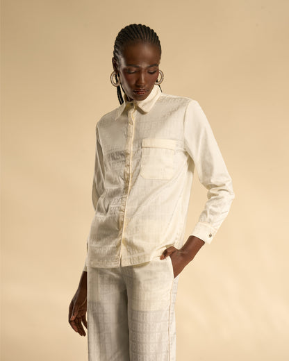 Jacquard Monogram Shirt