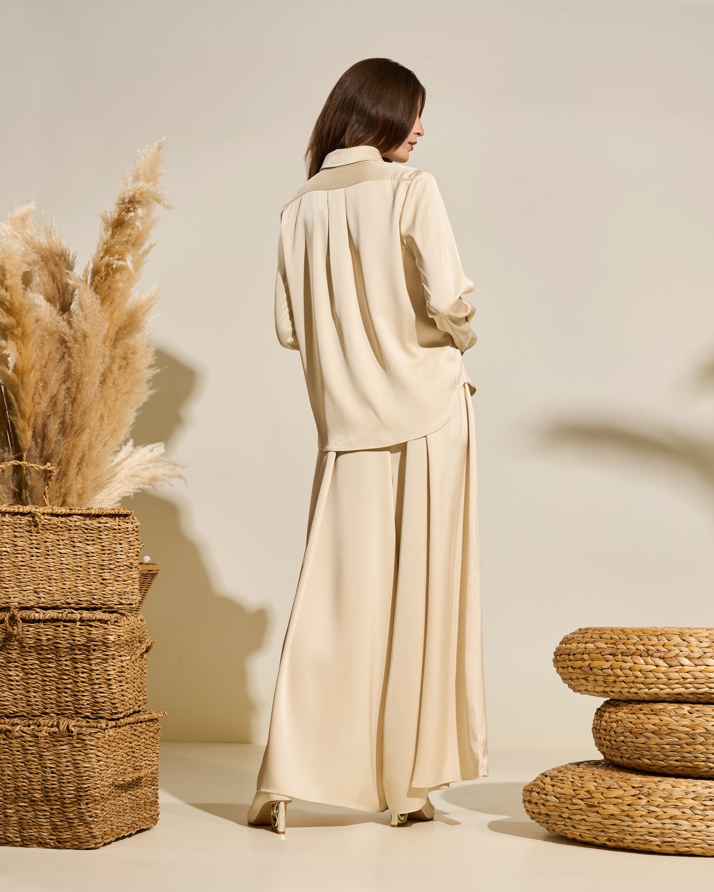 Embroidered Button-Down Shirt