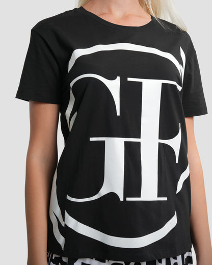 Oversized Logo Print T-Shirt