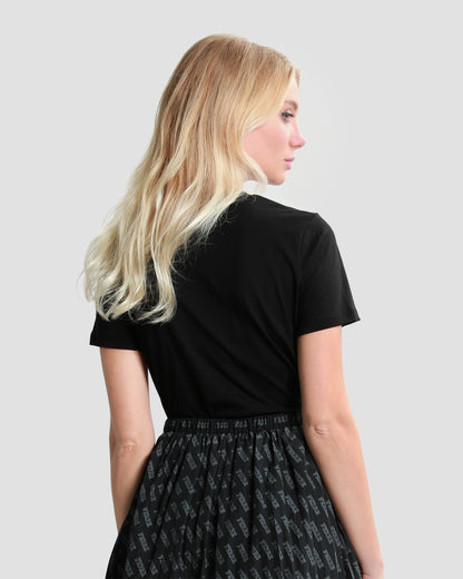 Embellished Black T-Shirt