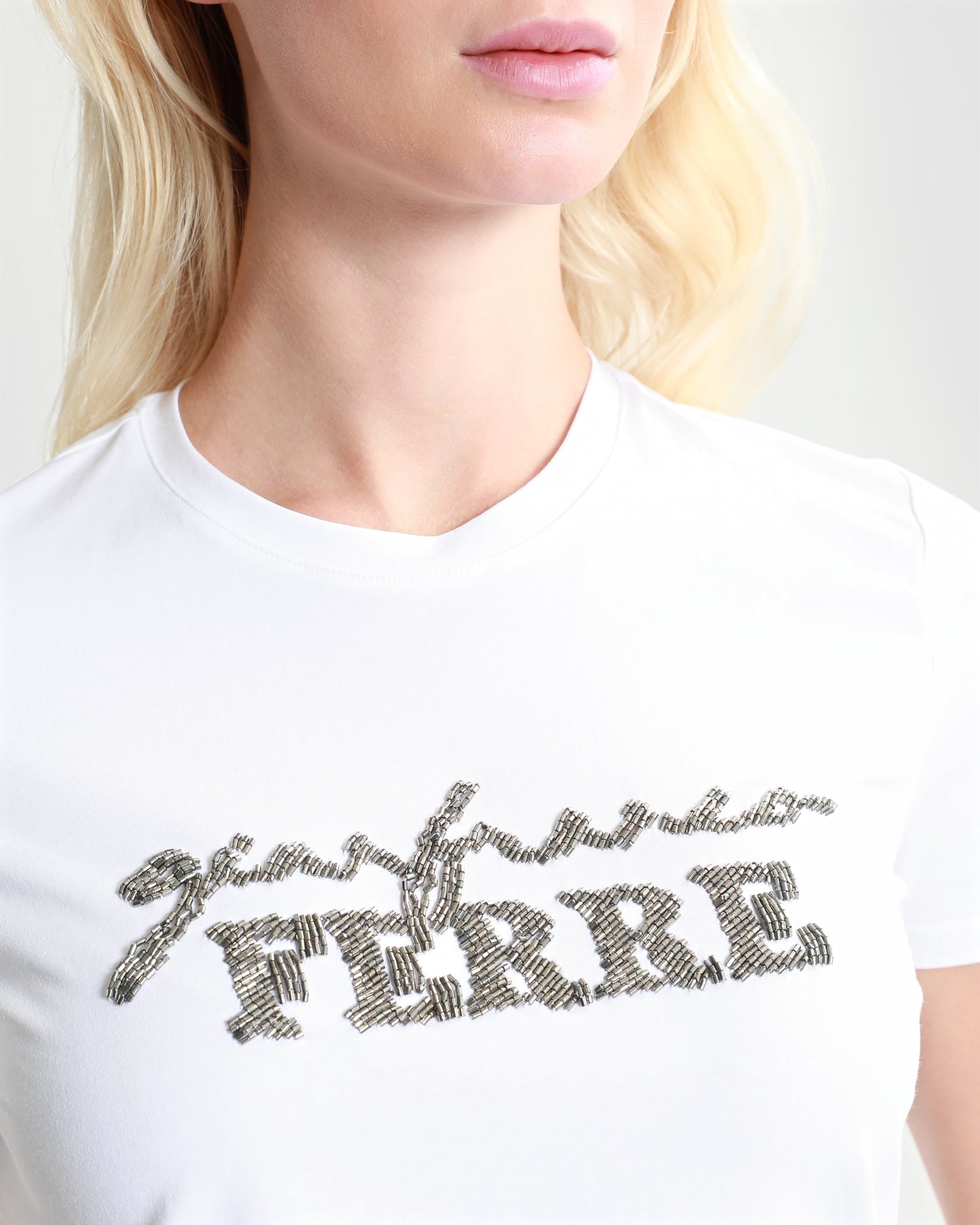 Embellished Cotton T-Shirt