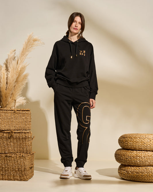 Monogram Accent Cotton Tracksuit