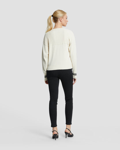 Ferre Embroidered Sweater