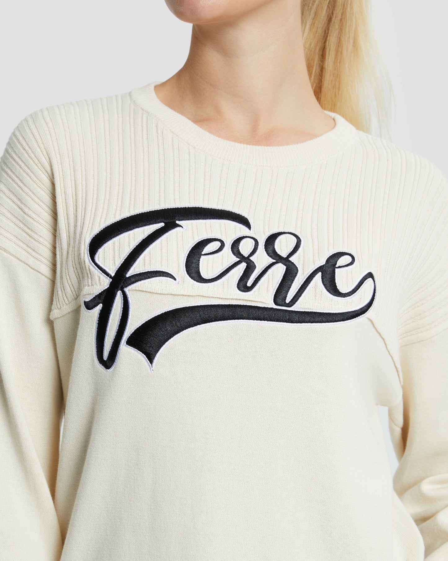 Ferre Embroidered Sweater