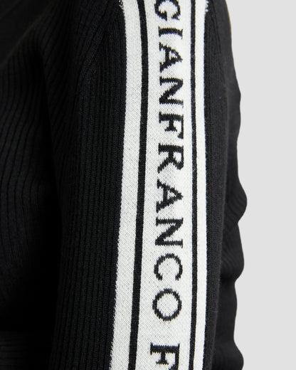 Logo Tapered Sleeve Knitwear