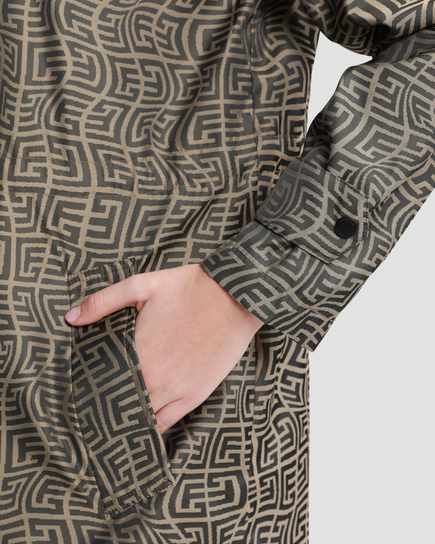 Monogram Hooded Raincoat