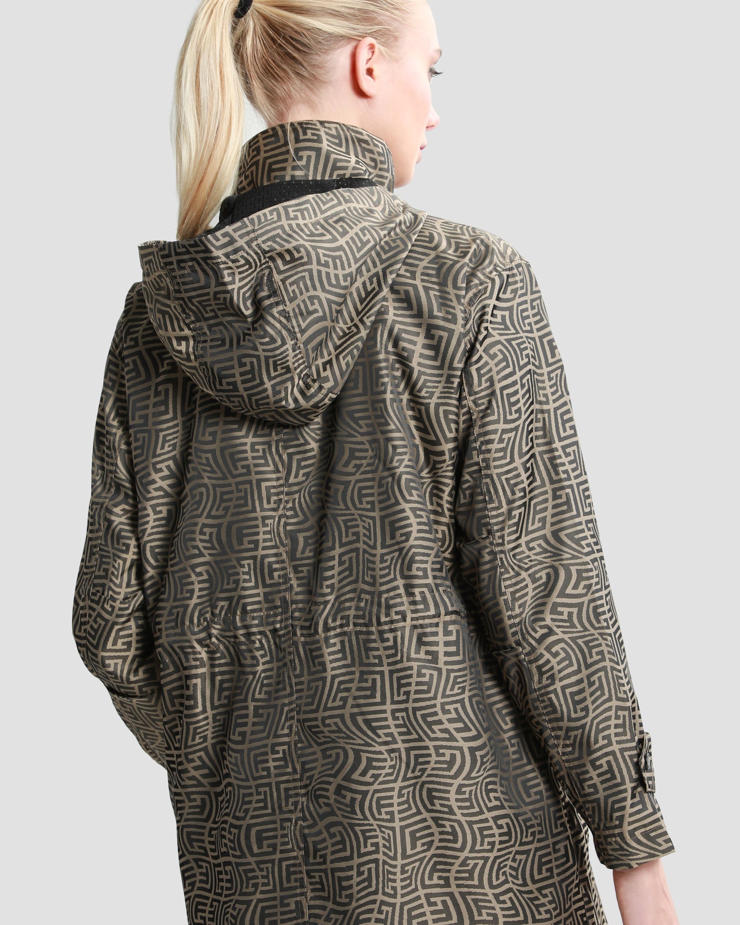 Monogram Hooded Raincoat