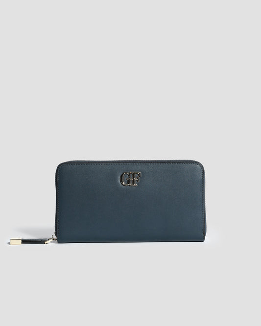 GF Embellished Zip Around Wallet