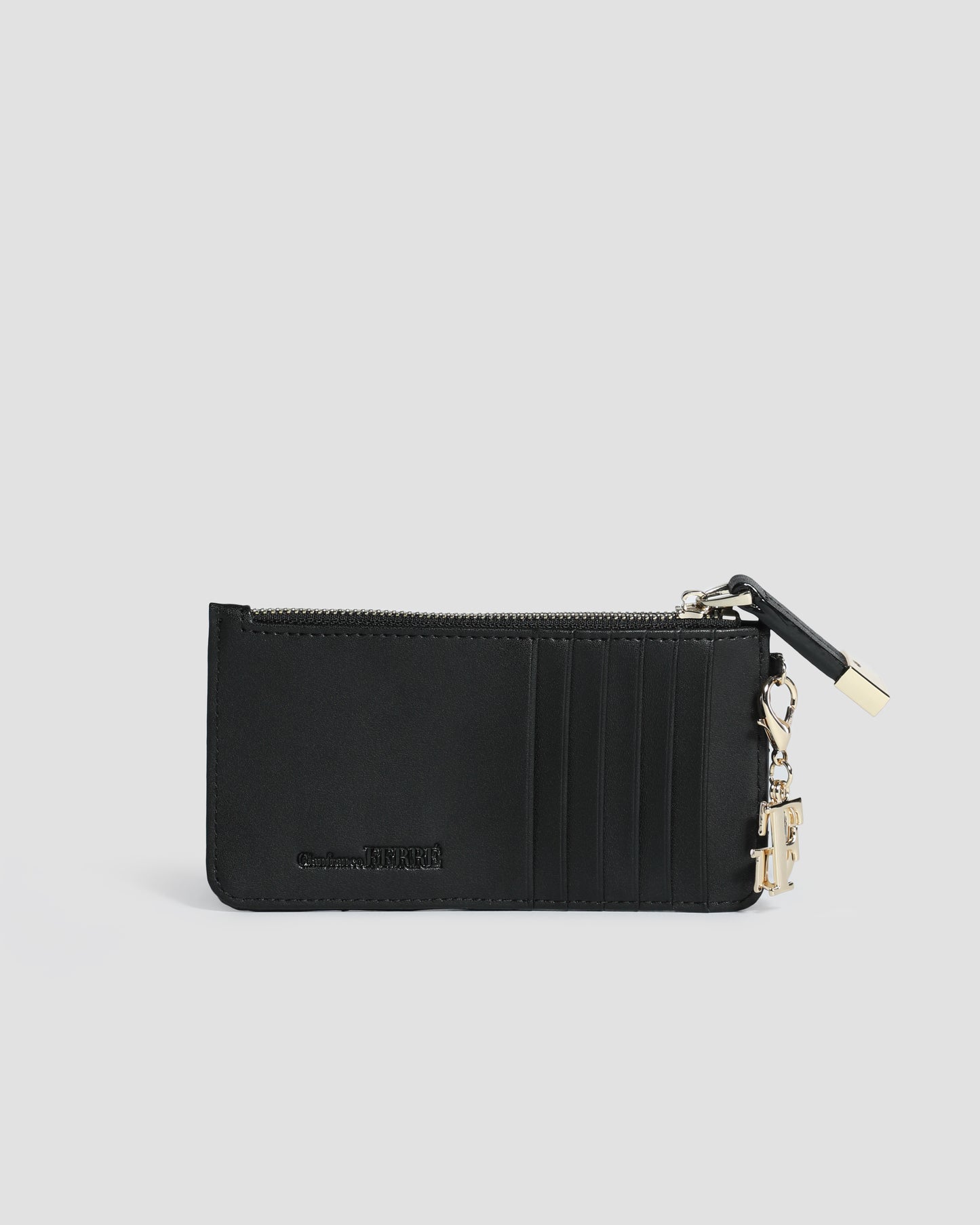 Quilted Half Zip Wallet
