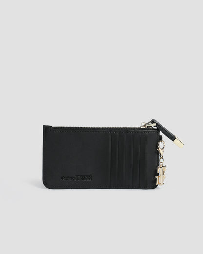 Quilted Half Zip Wallet