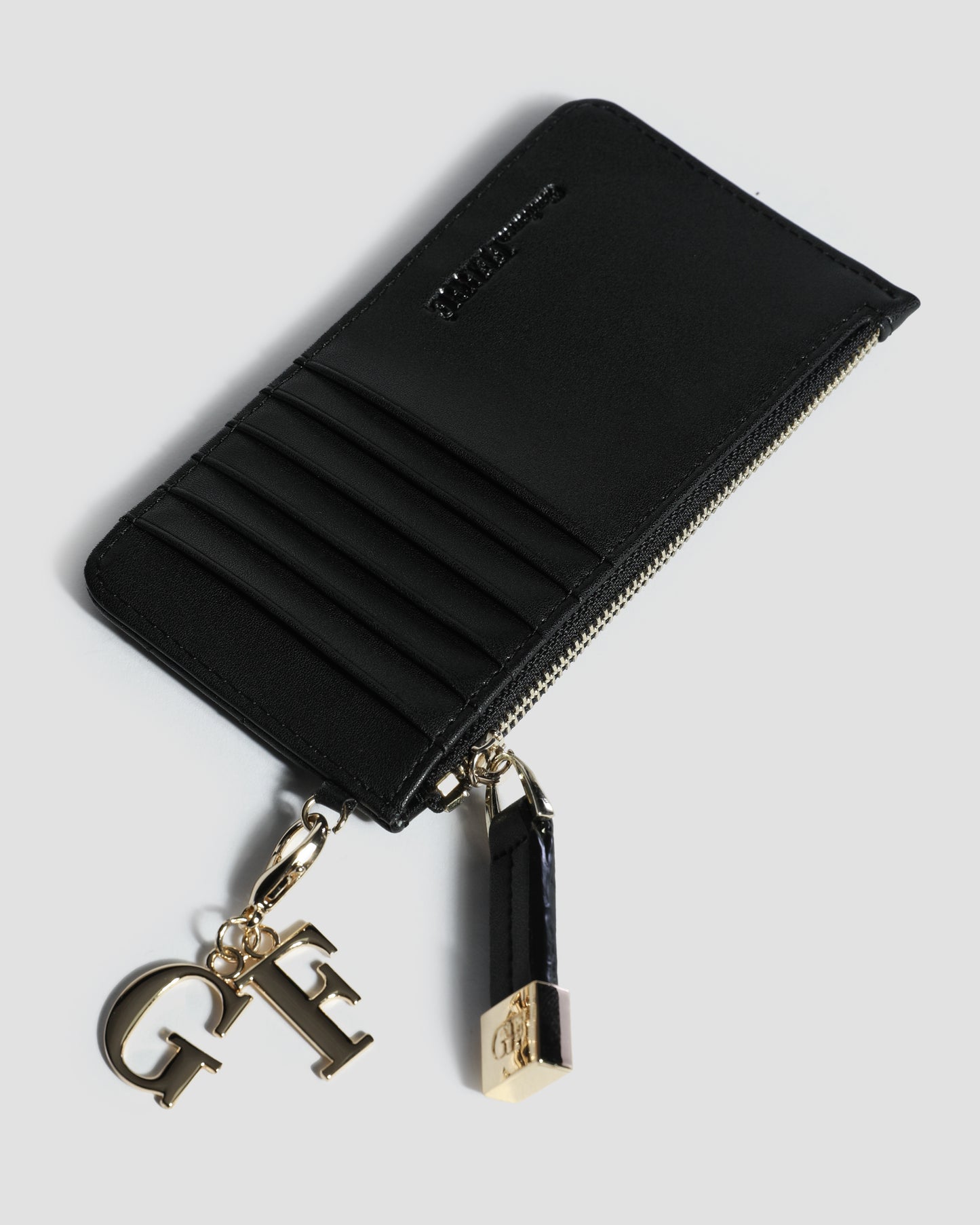 Quilted Half Zip Wallet
