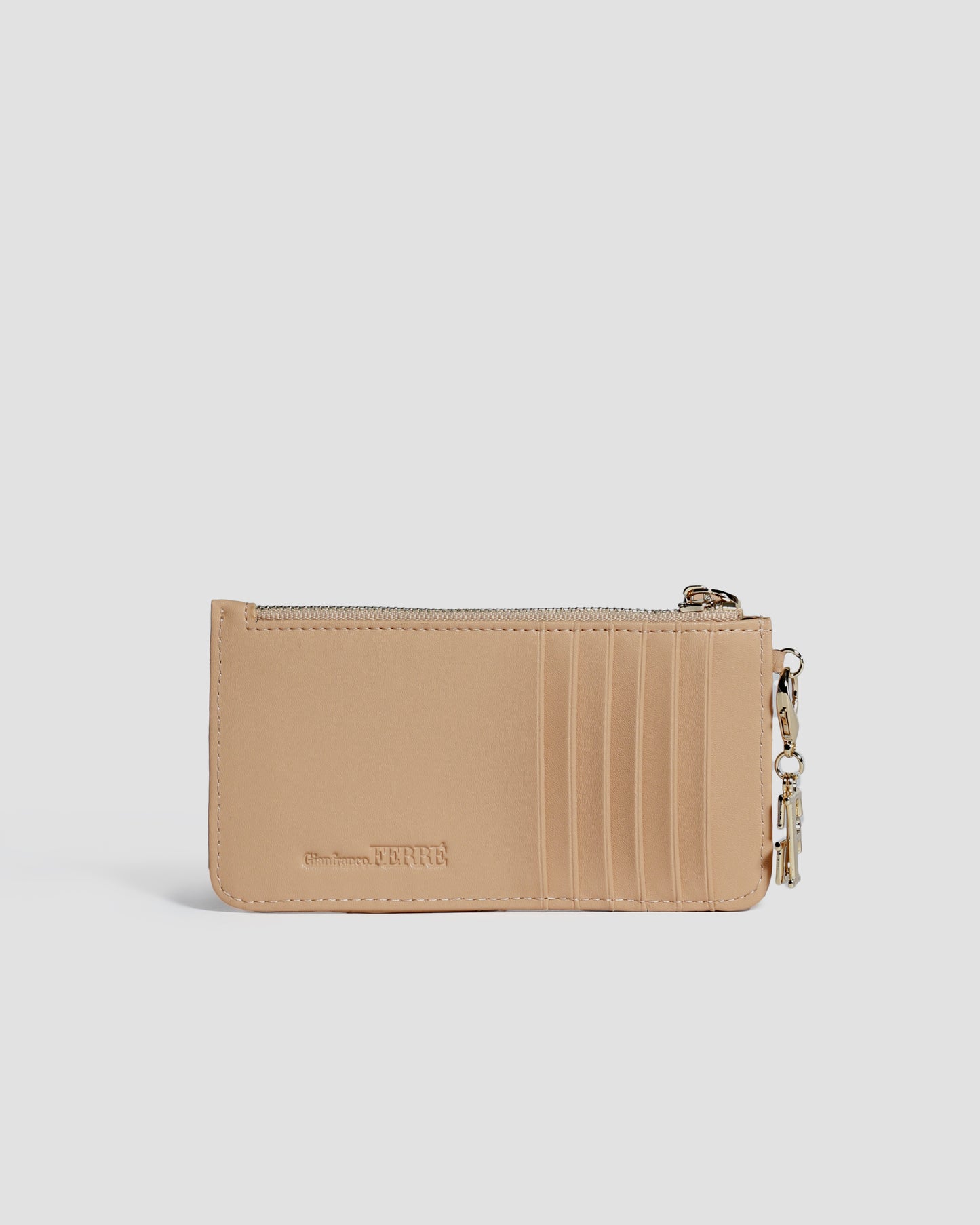 Quilted Half Zip Wallet