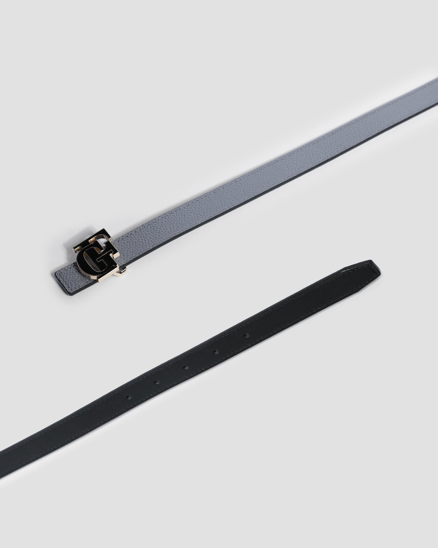 Reversible Monogram Buckle Belt