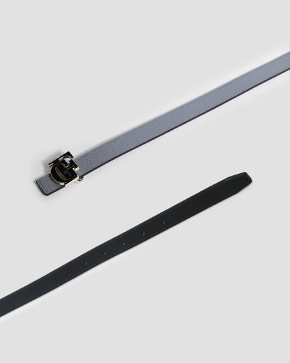 Reversible Monogram Buckle Belt