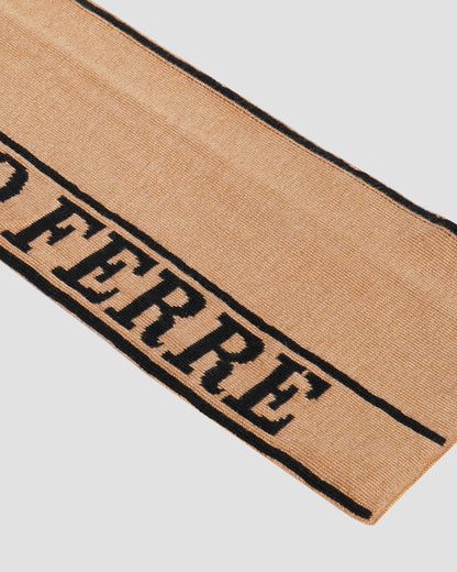 Brand Detailed Scarf