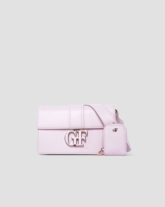 Logo Shoulder Bag with Coin Pouch