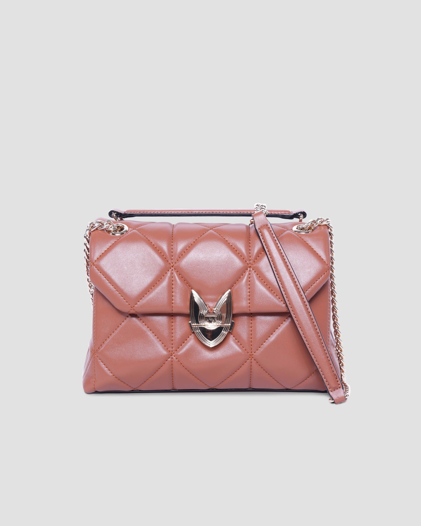 Quilted Leather Crossbody Bag
