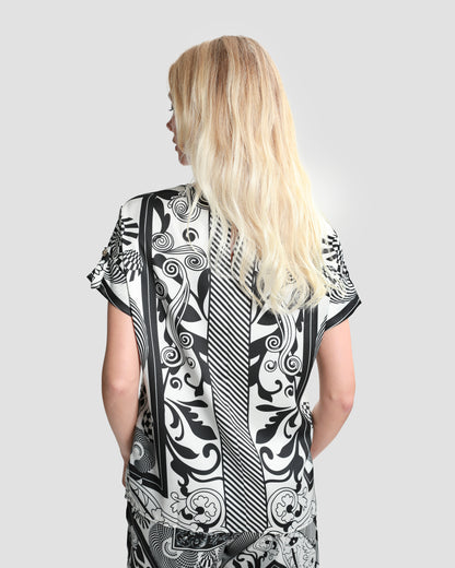 Graphic Printed Top