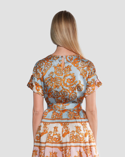 Baroque Motif Top