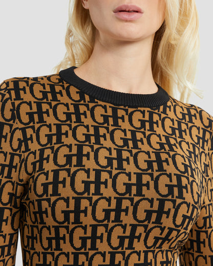 Knitted GF Long Sleeve Dress