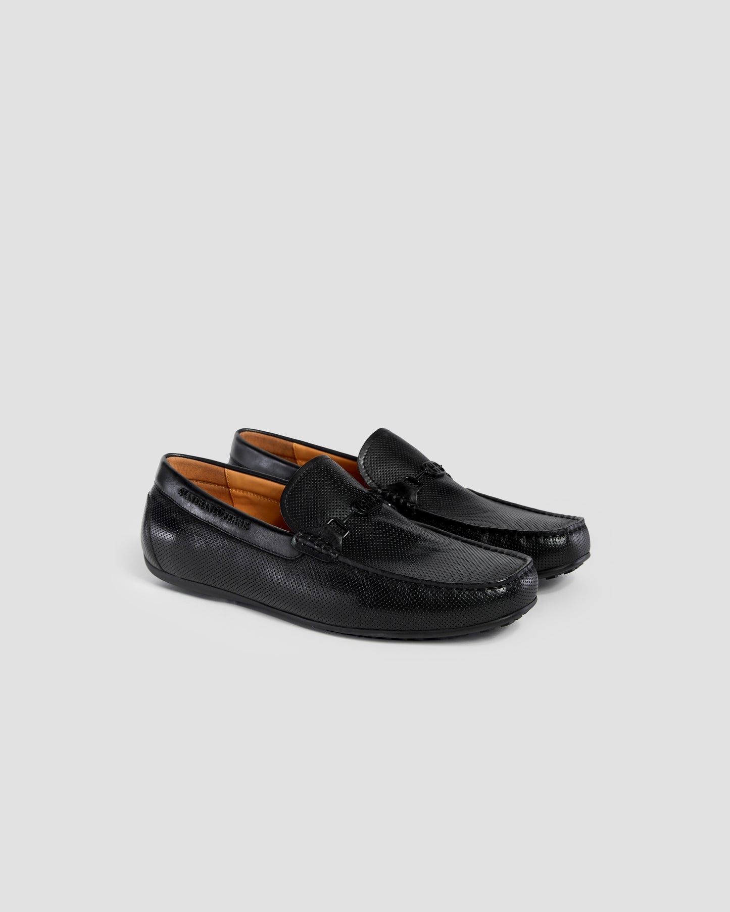 Perforated Monogram Detailed Moccasins