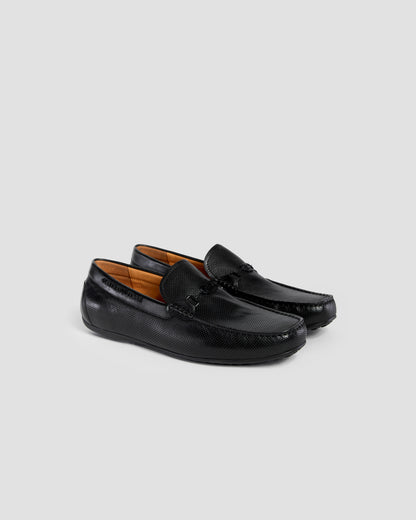 Perforated Monogram Detailed Moccasins