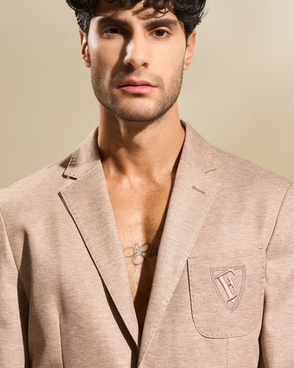 Embroidered Ferre Crest Signature Jacket
