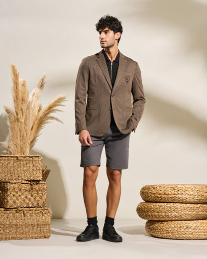 Embroidered Ferre Crest Signature Jacket