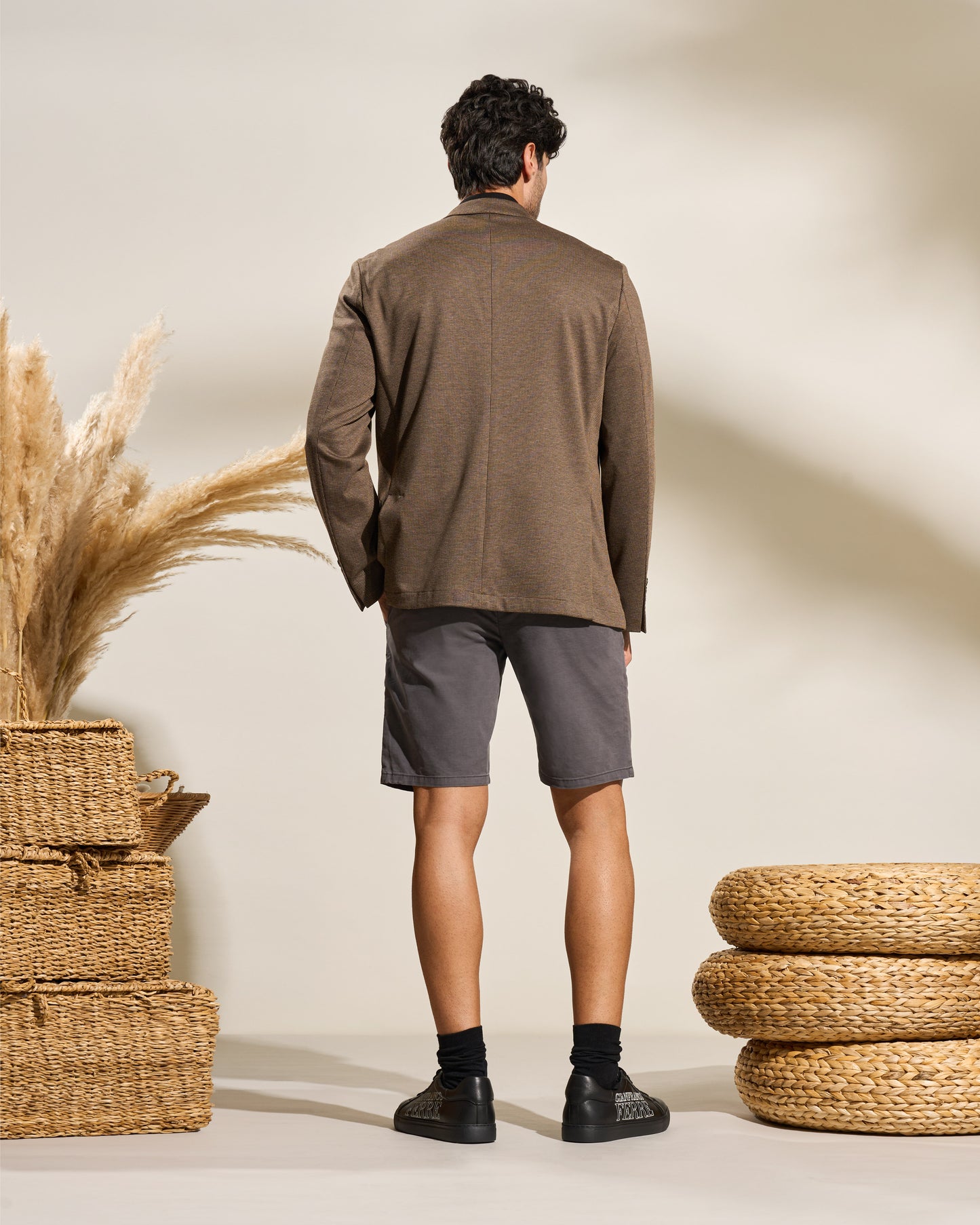 Embroidered Ferre Crest Signature Jacket