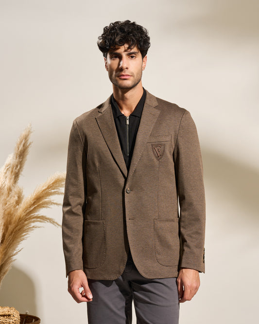 Embroidered Ferre Crest Signature Jacket