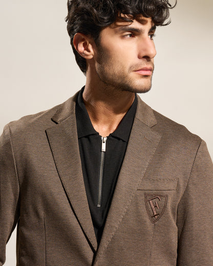 Embroidered Ferre Crest Signature Jacket