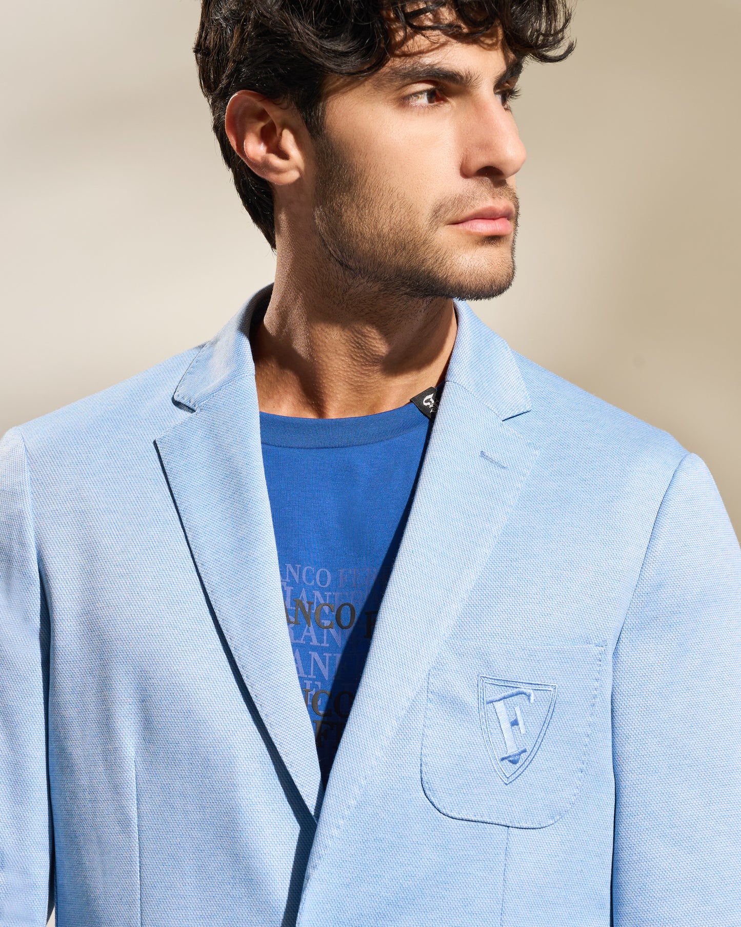 Embroidered Ferre Crest Signature Jacket