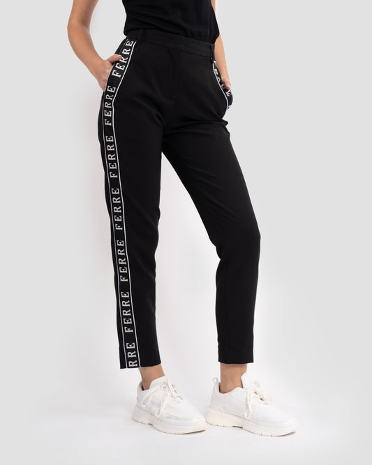 Logo Tape Slim Fit Trousers