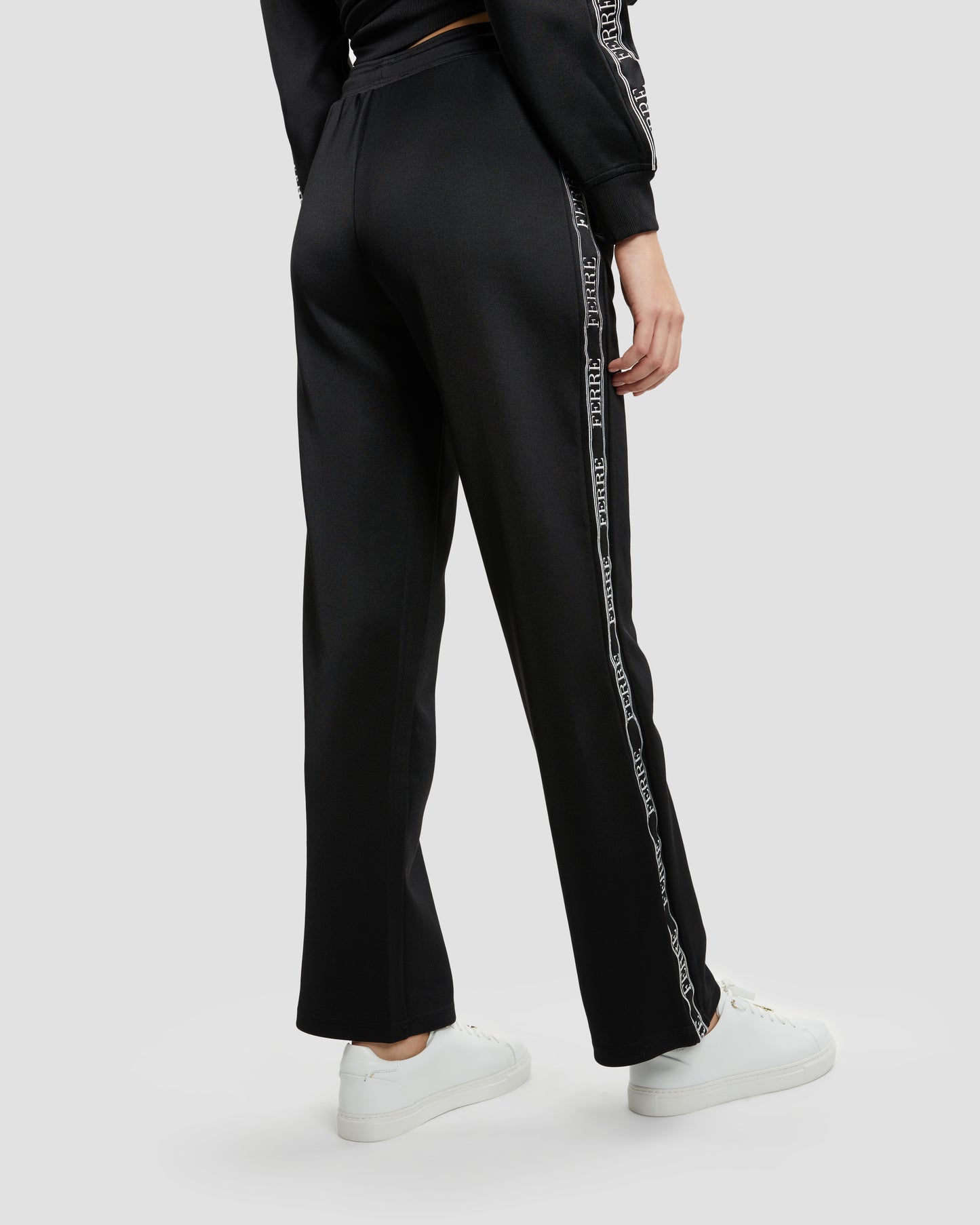 Monochrome Tapered Track Pants