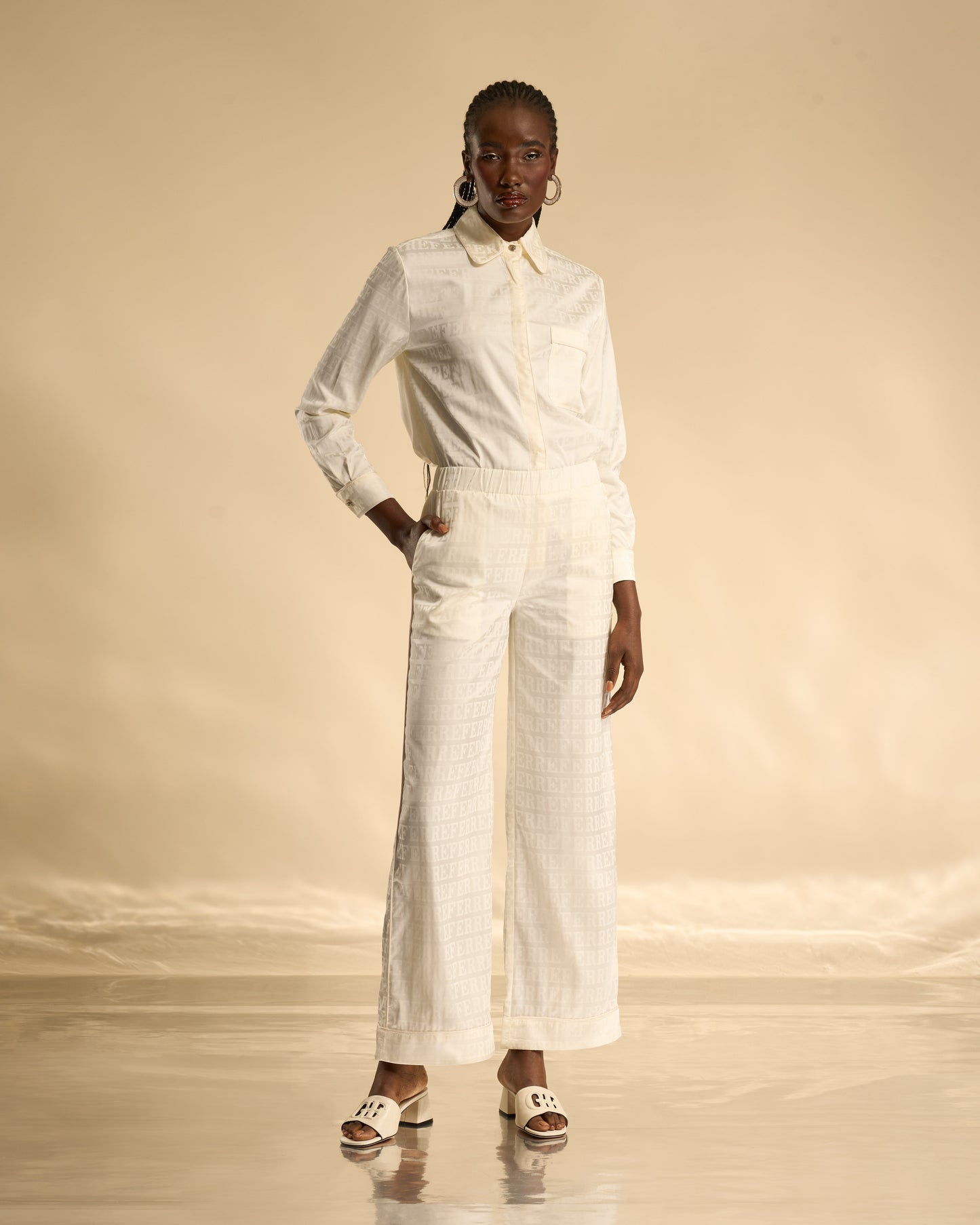 Jacquard Monogram Pants