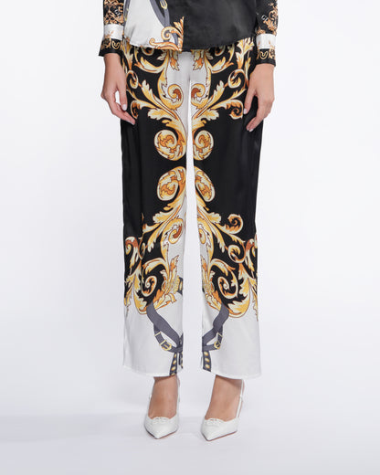 Straight Leg Trouser Print