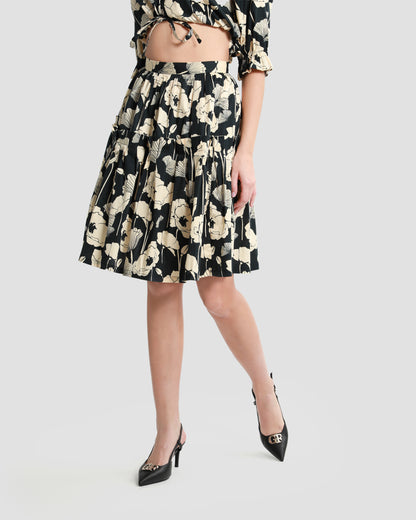 Poppy Floral Skirt