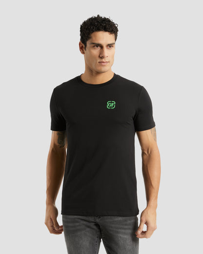Two Monogram Chest T-Shirt