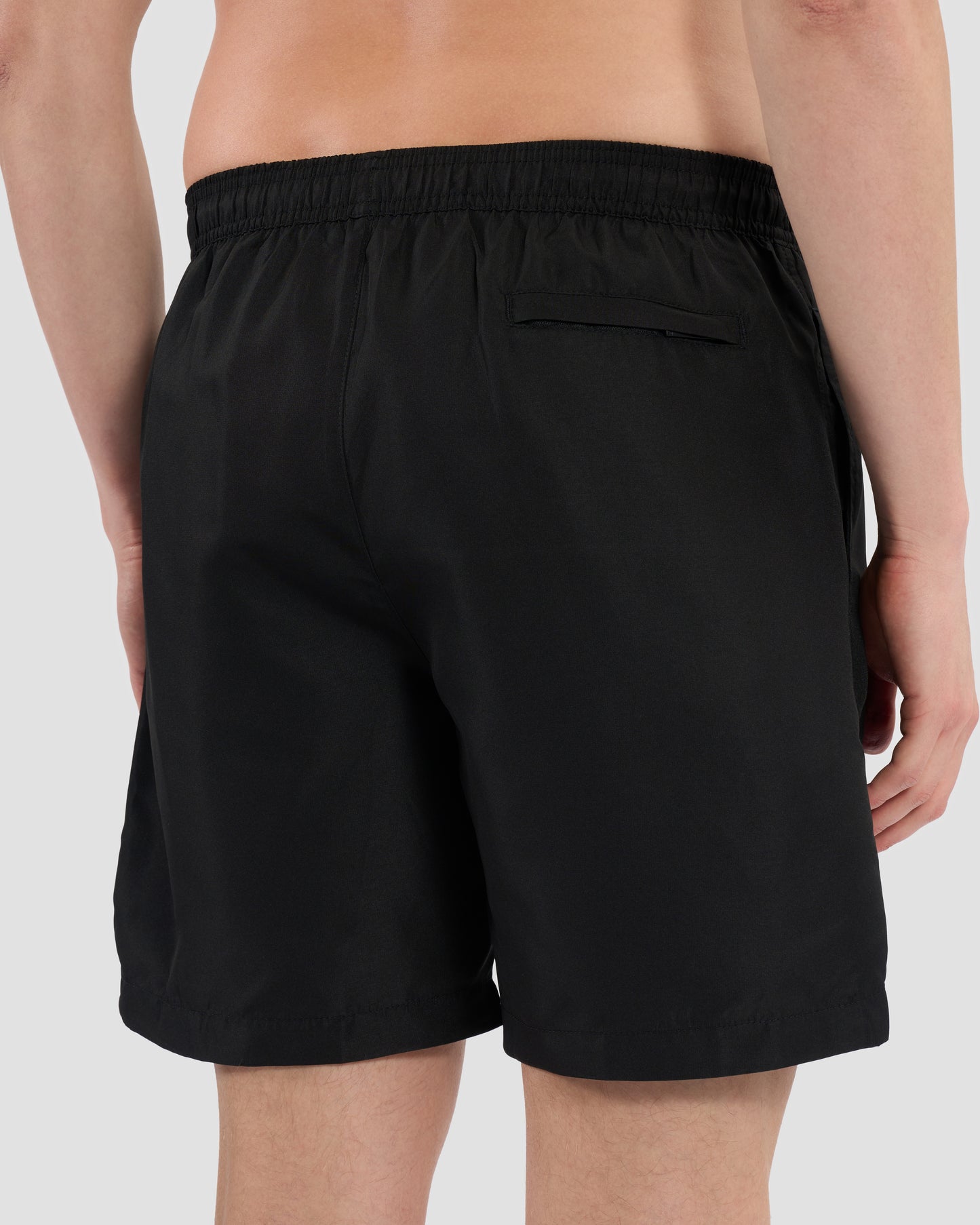 Brand Patched Swim Shorts