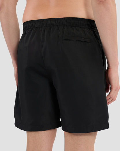 Brand Patched Swim Shorts