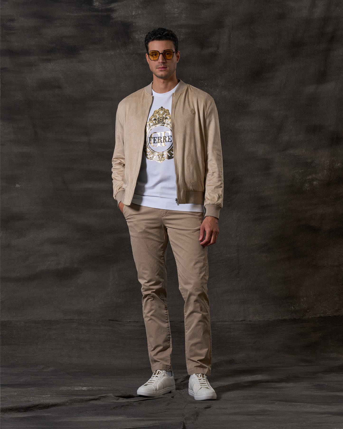 Embroidered GF Logo Reversible Jacket