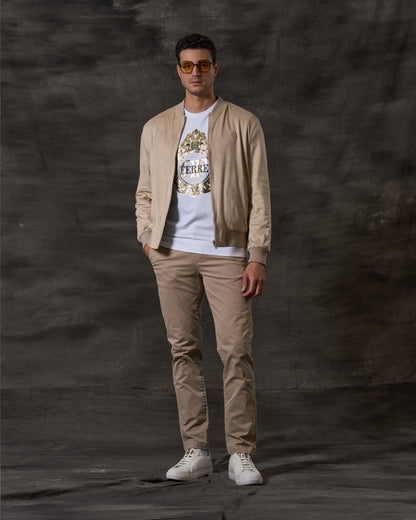 Embroidered GF Logo Reversible Jacket