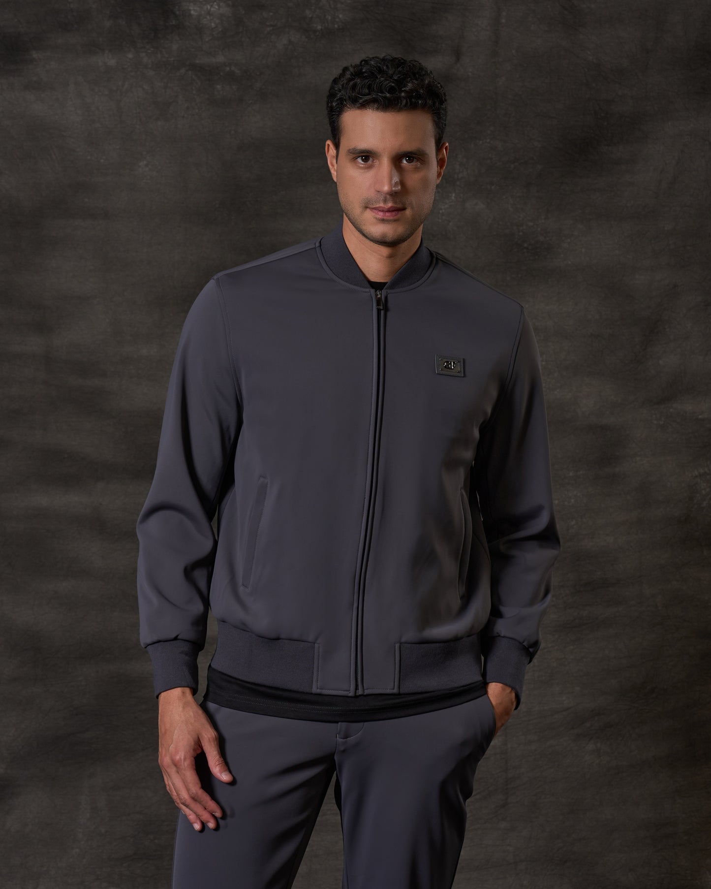 GF Logo Patch Bomber Jacket