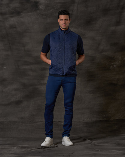 GF Pattern Quilted Vest