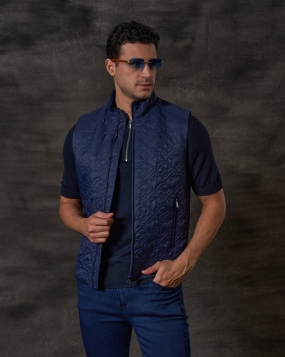 GF Pattern Quilted Vest