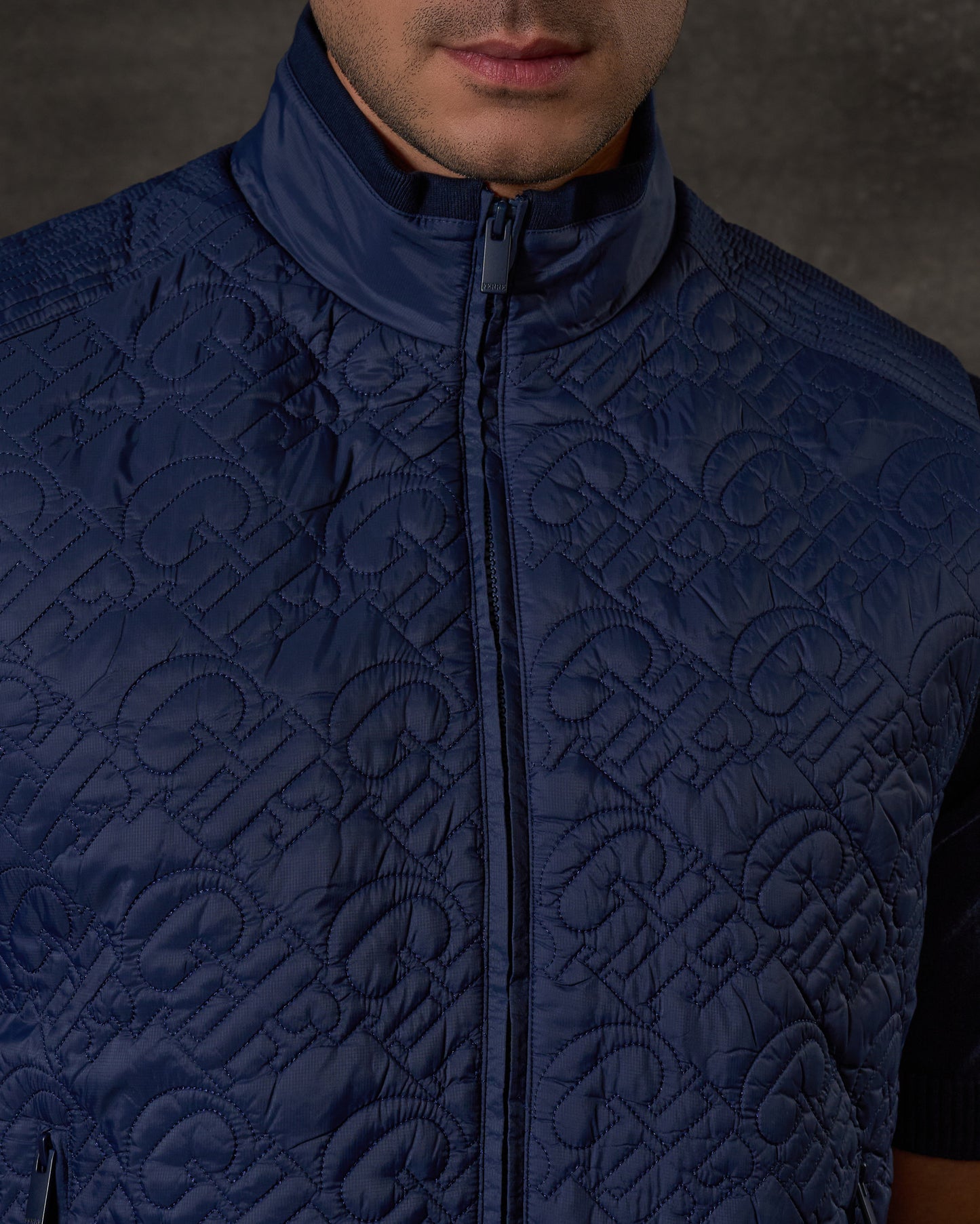 GF Pattern Quilted Vest