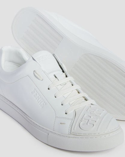 Embellished Logo Vamp Sneakers