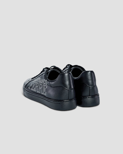 Side Brand Print Sneakers