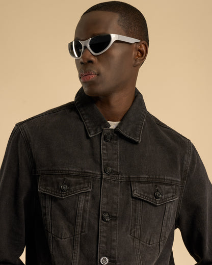Washed Denim Jacket